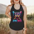 Baseball Drip 10th Birthday Boy Double Digits Ice Cream Drip Flowy Tank Baseball Drip 10th Birthday Boy Double Digits Ice Cream Drip Flowy Tank