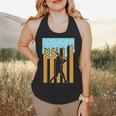 Baseball Drip Dripping Ice Cream Sport Player American Flag Flowy Tank