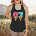 Baseball Drip Ice Cream 67 Baseball Flowy Tank