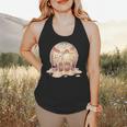 Baseball Drip Ice Cream Melting Illustration Flowy Tank