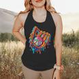 Baseball Drip Ice Cream Sprinkles Baseball Glove For Boys Flowy Tank Baseball Drip Ice Cream Sprinkles Baseball Glove For Boys Flowy Tank