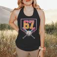 Baseball Drip Number 67 Fun Six Seven 6 7 Meme Flowy Tank
