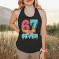 Baseball Drip Number 67 Player Trendy 6 7 Meme Flowy Tank