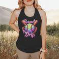 Baseball Drip Respect The Drip Purple Ice Cream Sprinkles Flowy Tank