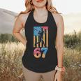 Baseball Drip USA Flag 67 Player 67th Birthday Ice Cream 67 Flowy Tank Baseball Drip USA Flag 67 Player 67th Birthday Ice Cream 67 Flowy Tank