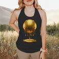 Baseball Dripping Drip Gold Sport Player Coach Baller Flowy Tank Baseball Dripping Drip Gold Sport Player Coach Baller Flowy Tank