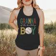 Baseball Granna Of The Birthday Boy Family Matching Flowy Tank Baseball Granna Of The Birthday Boy Family Matching Flowy Tank