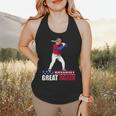 Make Baseball Great Again Donald Trump Baseball Flowy Tank Make Baseball Great Again Donald Trump Baseball Flowy Tank