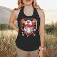 Baseball Heart Valentines Day Baseball Ice Cream Drip Boys Flowy Tank