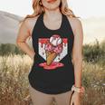Baseball Ice Cream Drip Baseball Strawberry For Youth Red Flowy Tank Baseball Ice Cream Drip Baseball Strawberry For Youth Red Flowy Tank