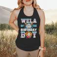 Baseball Ice Cream Drip Wela Of The Birthday Boy Flowy Tank