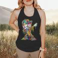 Baseball Ice Cream Dripping Dabbing Baseball Drip Flowy Tank