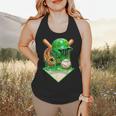 Baseball Life Style Ice Cream Drip Green Flowy Tank