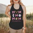 Baseball Mimi Era Bows Baseball Mom Women Flowy Tank