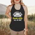 Baseball Mom Coach's Wife All In One Sports Player Coach Flowy Tank Baseball Mom Coach's Wife All In One Sports Player Coach Flowy Tank