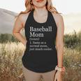 Baseball Mom Definition Sarcastic Sports Flowy Tank Baseball Mom Definition Sarcastic Sports Flowy Tank