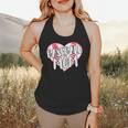 Baseball Mom Heart Flowy Tank Baseball Mom Heart Flowy Tank