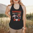 Baseball Mom Heart Baseball Mama Mother's Day Flowy Tank Baseball Mom Heart Baseball Mama Mother's Day Flowy Tank