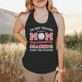 Baseball Mom I'm Not Yelling Support Cheerleading Flowy Tank