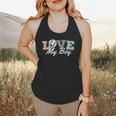 Baseball Mom Love My Boy Retro Casual Letter Print Flowy Tank Baseball Mom Love My Boy Retro Casual Letter Print Flowy Tank