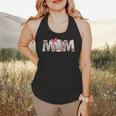 Baseball Mom With Pink Bow Flowy Tank