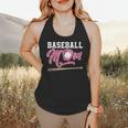 Baseball Mom Pink Ribbon Breast Cancer Awareness Fighters Flowy Tank Baseball Mom Pink Ribbon Breast Cancer Awareness Fighters Flowy Tank