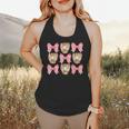 Baseball Mom Sister Tween Teen Girl Girly Pink Bow Preppy Flowy Tank Baseball Mom Sister Tween Teen Girl Girly Pink Bow Preppy Flowy Tank