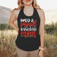 Baseball Mom Sport Mommy Baseball Mama Mother's Day Flowy Tank