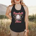 Baseball Mom T-Ball Mom Little League Mom Apparel Flowy Tank