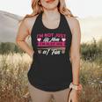 Baseball Moms I'm Not Just His Mom Baseball Mama Flowy Tank