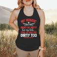 Baseball Moms My Kids Are Dirty Too Flowy Tank Baseball Moms My Kids Are Dirty Too Flowy Tank
