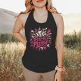 Baseball Phrase With Stars Flowy Tank Baseball Phrase With Stars Flowy Tank