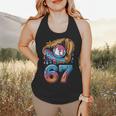 Baseball Player 67 Number 67th Sports Ice Cream Drip Flowy Tank Baseball Player 67 Number 67th Sports Ice Cream Drip Flowy Tank