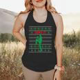 Baseball Player Christmas Pajama Send It Xmas PJs Boys Flowy Tank