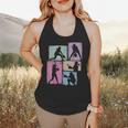 Baseball Player Collage Women Kids Coach Youth Girl Flowy Tank Baseball Player Collage Women Kids Coach Youth Girl Flowy Tank