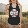 Baseball Red Stitches Sport Graphic 6432 Flowy Tank Baseball Red Stitches Sport Graphic 6432 Flowy Tank