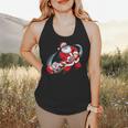 Baseball Santa 67 Christmas Xmas Pajamas Boys Flowy Tank Baseball Santa 67 Christmas Xmas Pajamas Boys Flowy Tank