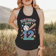 Birthday Boy 12th Birthday Baseball Flowy Tank