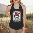 Bleached Memaw Life Soccer Messy Bun Baseball Game Day Flowy Tank Bleached Memaw Life Soccer Messy Bun Baseball Game Day Flowy Tank
