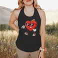 Boy Valentines Day Heart Love Baseball Boys Men Kids Flowy Tank Boy Valentines Day Heart Love Baseball Boys Men Kids Flowy Tank