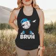 Boys Baseball Graphic Tee Teen Apparel Cute Meme Bruh Flowy Tank