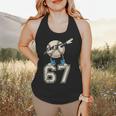 Boys Kids 67 Six Seven Sunglasses Dabbing Baseball Lover Flowy Tank