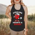 Boys Valentines Baseball Drip Icecream Stealing Hearts Kids Flowy Tank