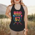 Bro I’m 67 Baseball Drip Number 67 Player 67th Birthday Flowy Tank Bro I’m 67 Baseball Drip Number 67 Player 67th Birthday Flowy Tank