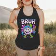 Bruh Baseball Drip Boys Youth Ice Cream Dripping Baseball Flowy Tank