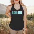 BSBL SZN Baseball Season Game Day Boys Girls Youth Flowy Tank