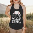 Cheer Baseball Mom Baseball And Cheer Mother Flowy Tank