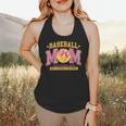 Coquette Baseball Mom Bow Like A Normal Mom But Mother's Day Flowy Tank