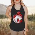 Custom Baseball Mom Number 25 Heart For Mom Mommy Flowy Tank Custom Baseball Mom Number 25 Heart For Mom Mommy Flowy Tank