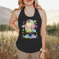 Cute Easter Baseball Ice Cream Boys Girls Kids Flowy Tank Cute Easter Baseball Ice Cream Boys Girls Kids Flowy Tank